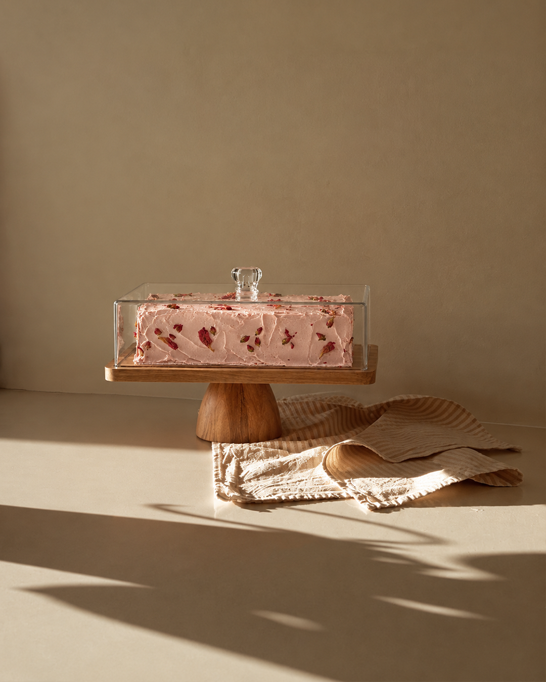 Luma serving stand used as a charcuterie board