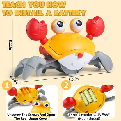 Shopecore™ Interactive Crawling Crab