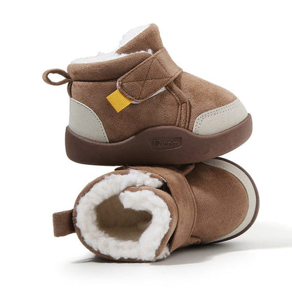 Shopecore™ Infant Winter Boots – Plush and Soft Sole Baby Snow Shoes