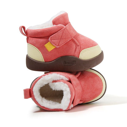Shopecore™ Infant Winter Boots – Plush and Soft Sole Baby Snow Shoes