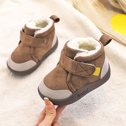 Shopecore™ Infant Winter Boots – Plush and Soft Sole Baby Snow Shoes