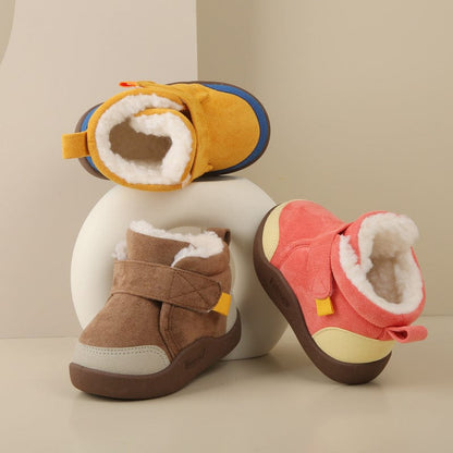 Shopecore™ Infant Winter Boots – Plush and Soft Sole Baby Snow Shoes