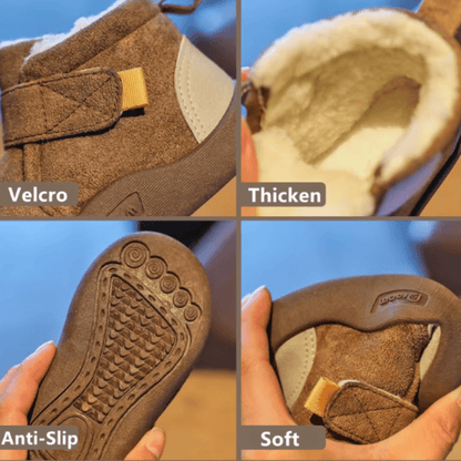 Shopecore™ Infant Winter Boots – Plush and Soft Sole Baby Snow Shoes