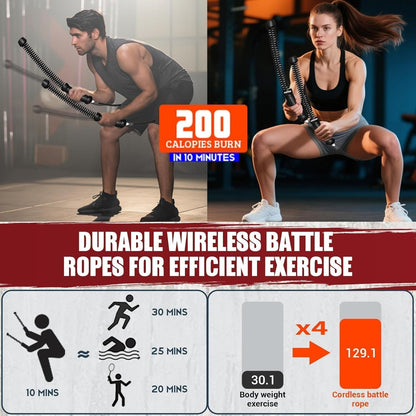 Shopecore™ Ropeless Battle Ropes